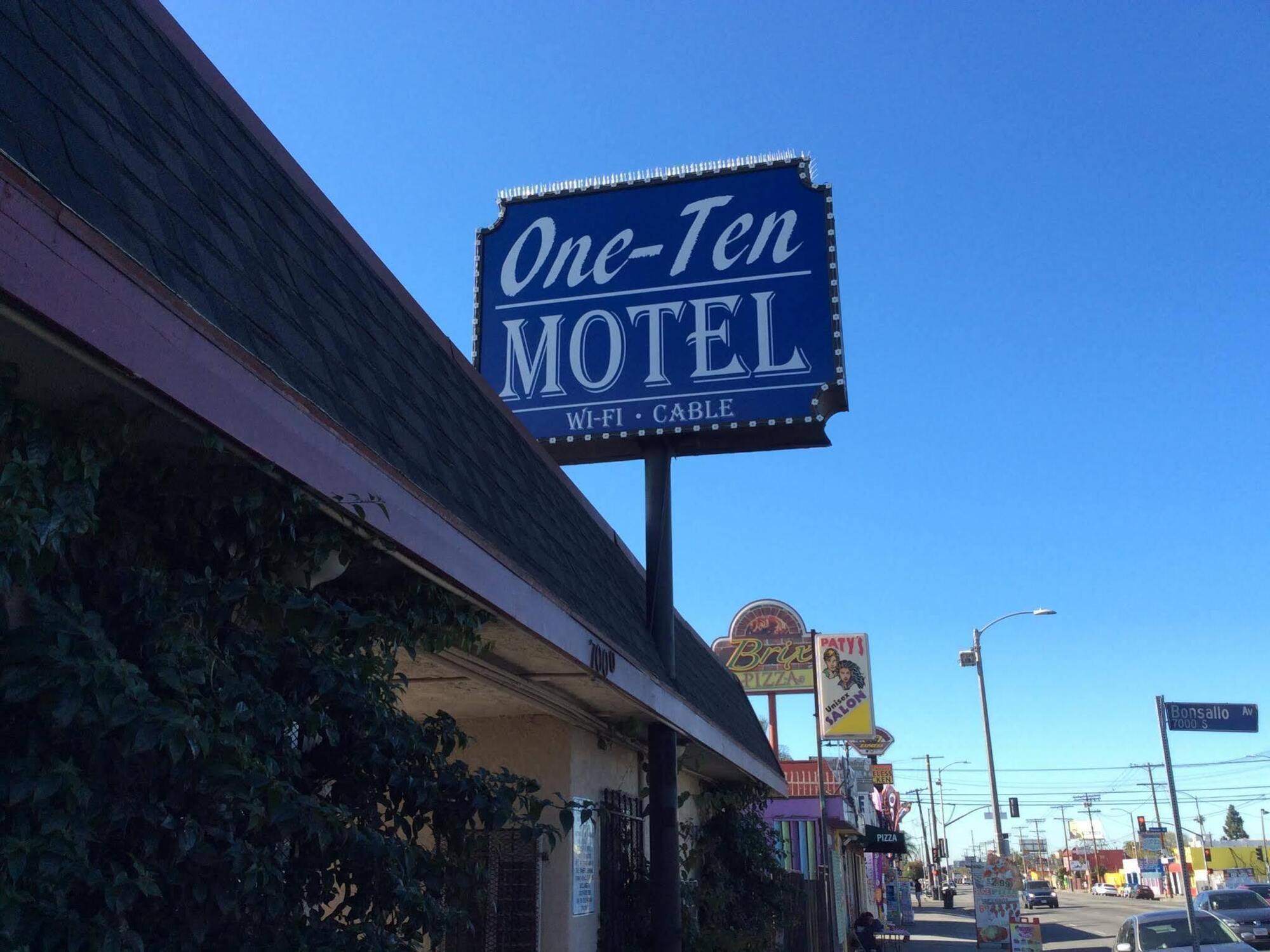 One Ten Motel Los Angeles Zewnętrze zdjęcie